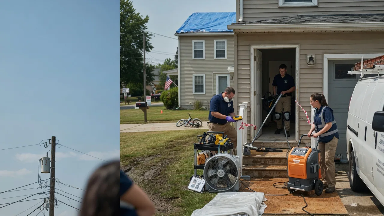 Water Damage Repair in Dailey, WV near me